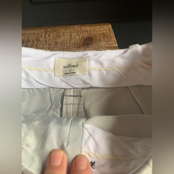 COPY - ARITZIA WILFRED FRANCESCA CHECK PANT - Picture 8 of 9